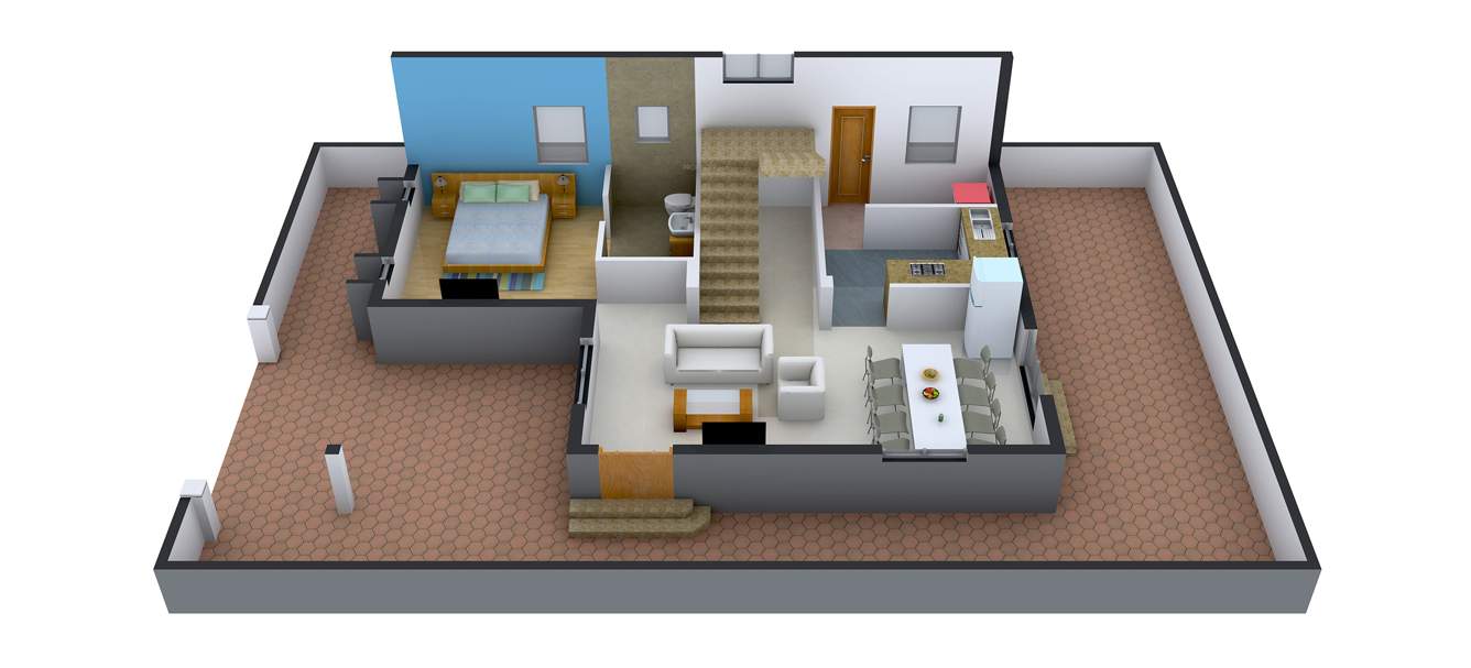 Saket Swarna Villas (3BHK+3T (1,971 sq ft) + Study Room 1971 sq ft)