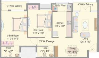 Dugar Sky Dugar (2BHK+2T (1,203 sq ft) 1203 sq ft) Dugar Sky Dugar (2BHK+2T (1,203 sq ft) 1203 sq ft)