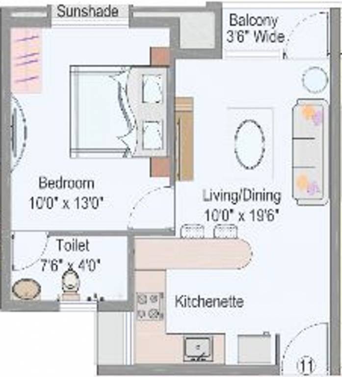 Dugar Sky Dugar (1BHK+1T (590 sq ft) 590 sq ft) Dugar Sky Dugar (1BHK+1T (590 sq ft) 590 sq ft)