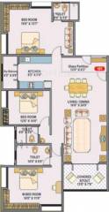 Surana Renaissance (3BHK+3T (1,426 sq ft) 1426 sq ft) Surana Renaissance (3BHK+3T (1,426 sq ft) 1426 sq ft)