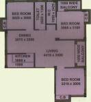 SY Akka Doukka (3BHK+2T (1,436 sq ft) 1436 sq ft) SY Akka Doukka (3BHK+2T (1,436 sq ft) 1436 sq ft)
