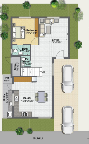 fair oaks Floor Plan Ground Floor Plan