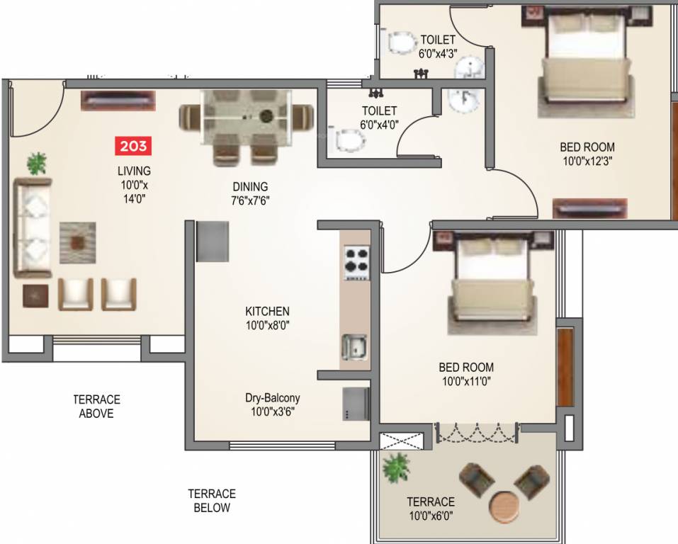 Sarthak Housing Shanti Niketan (2BHK+2T (722 sq ft) 722 sq ft) Sarthak Housing Shanti Niketan (2BHK+2T (722 sq ft) 722 sq ft)
