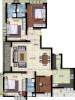 RMS Infra Anugraha (3BHK+3T (2,043 sq ft) + Study Room 2043 sq ft)
