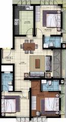 RMS Infra Anugraha (3BHK+3T (1,576 sq ft) 1576 sq ft)