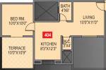 Fortune Prathamesh (1BHK+1T (889 sq ft) 889 sq ft) Fortune Prathamesh (1BHK+1T (889 sq ft) 889 sq ft)