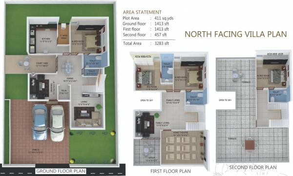 Vedatraye Blooms (4BHK+5T (3,283 sq ft) + Pooja Room 3283 sq ft) Vedatraye Blooms (4BHK+5T (3,283 sq ft) + Pooja Room 3283 sq ft)