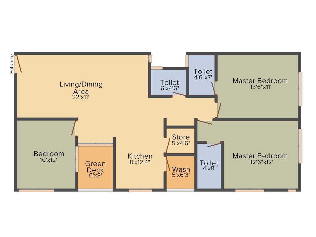 Kailash Royal (3BHK+3T (1,791 sq ft) 1791 sq ft)
