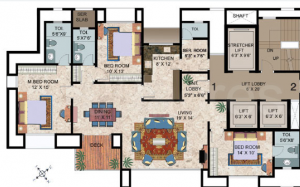 Lower Level Duplex Plan la-sonrisa Floor Plan Lower Level Duplex Plan