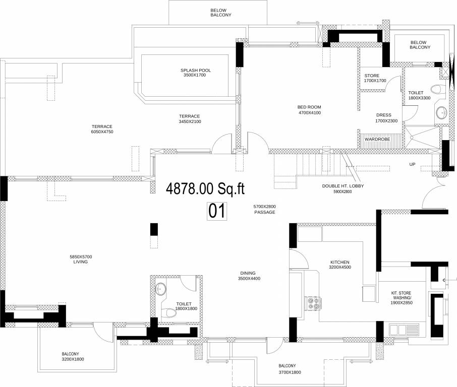 Satya The Legend (4BHK+5T (4,878 sq ft) 4878 sq ft)