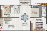 Vari Abhilasha (2BHK+2T (1,165 sq ft) 1165 sq ft) Vari Abhilasha (2BHK+2T (1,165 sq ft) 1165 sq ft)