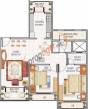 Bhagwati Bhagwati Heritage (2BHK+2T (1,225 sq ft) 1225 sq ft)