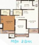 Span Trident (2BHK+2T (1,090 sq ft) 1090 sq ft) Span Trident (2BHK+2T (1,090 sq ft) 1090 sq ft)