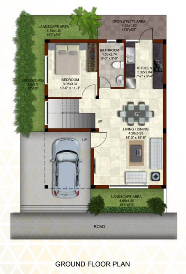  bloom Floor Plan Ground Floor Plan