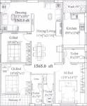 Siva Nest (3BHK+3T (1,565 sq ft) 1565 sq ft)