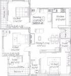 Siva Nest (3BHK+3T (1,685 sq ft) 1685 sq ft)