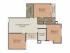 Webstar Sapphire Residency (3BHK+2T (1,344 sq ft) 1344 sq ft)