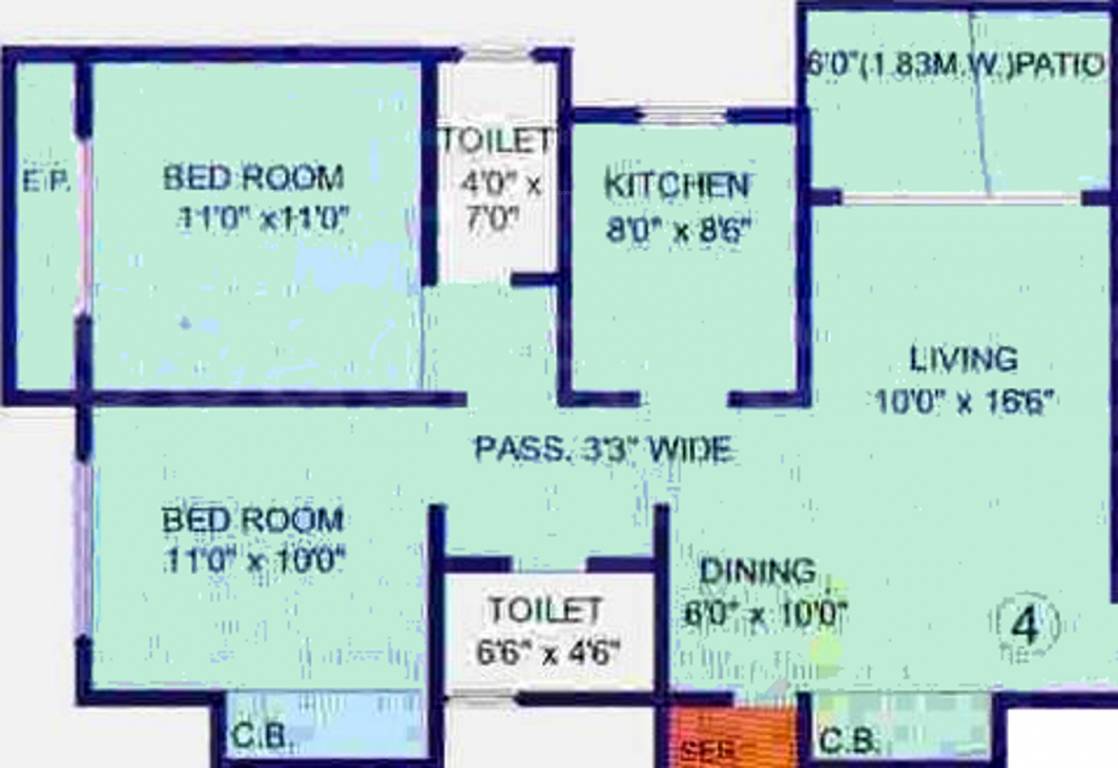 Padmashree Mangla Prastha (2BHK+2T (1,216 sq ft) 1216 sq ft) Padmashree Mangla Prastha (2BHK+2T (1,216 sq ft) 1216 sq ft)