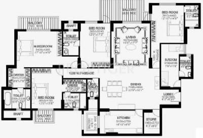 DLF The Summit (4BHK+4T (3,500 sq ft) + Servant Room 3500 sq ft) DLF The Summit (4BHK+4T (3,500 sq ft) + Servant Room 3500 sq ft)