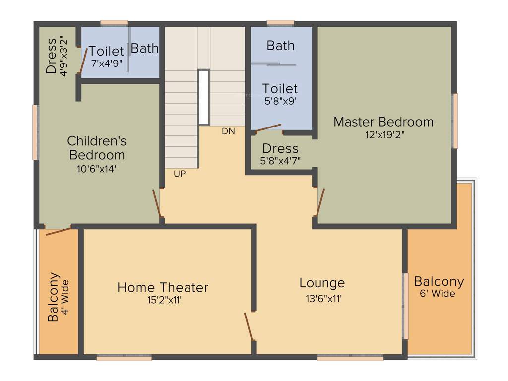 Prime Gardenia (3BHK+3T (2,656 sq ft) + Pooja Room 2656 sq ft)