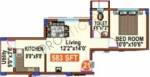 Mahaveer Willow Annex (1BHK+1T (583 sq ft) 583 sq ft) Mahaveer Willow Annex (1BHK+1T (583 sq ft) 583 sq ft)