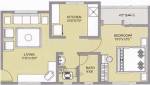 Alcon Regina (1BHK+1T (617 sq ft) 617 sq ft) Alcon Regina (1BHK+1T (617 sq ft) 617 sq ft)