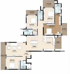 Vajram Esteva (4BHK+4T (3,018 sq ft) 3018 sq ft)