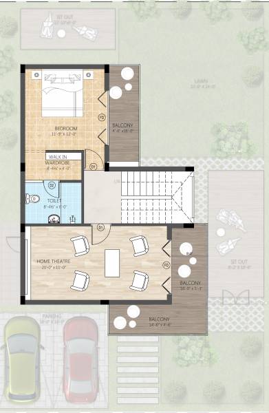  garden-villas Floor Plan Second Floor Plan