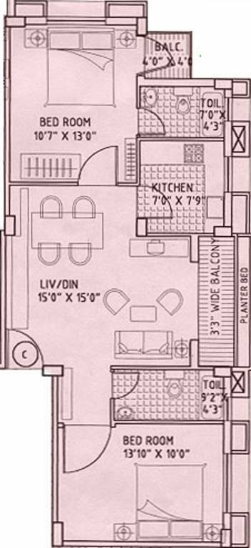  greens Floor Plan Floor Plan