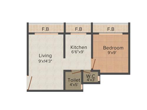 Villa Rose Villa (1BHK+1T (585 sq ft) 585 sq ft) Villa Rose Villa (1BHK+1T (585 sq ft) 585 sq ft)