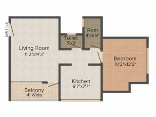 Shree Shivram Prestige Pride D (1BHK+1T (625 sq ft) 625 sq ft) Shree Shivram Prestige Pride D (1BHK+1T (625 sq ft) 625 sq ft)