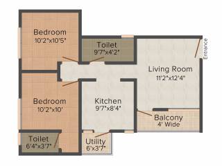 Shree Shivram Prestige Pride D (2BHK+2T (784 sq ft) 784 sq ft) Shree Shivram Prestige Pride D (2BHK+2T (784 sq ft) 784 sq ft)