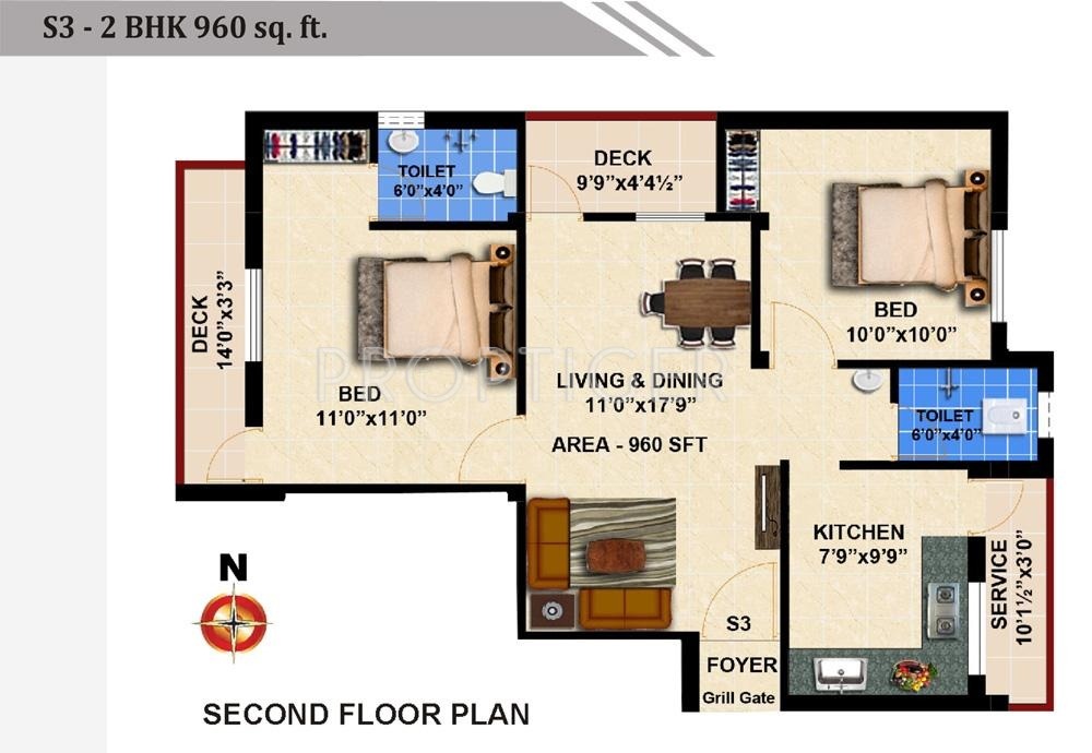 StepsStone Hrishs (2BHK+2T (960 sq ft) 960 sq ft) StepsStone Hrishs (2BHK+2T (960 sq ft) 960 sq ft)