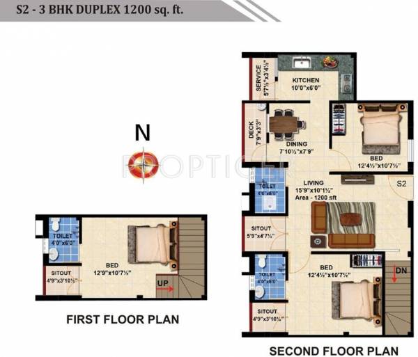 StepsStone Hrishs (3BHK+3T (1,200 sq ft) 1200 sq ft)