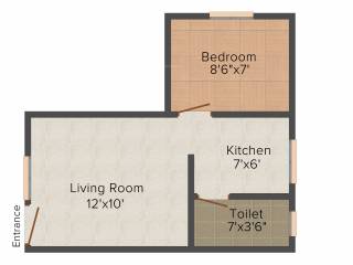 Kumawat Manish Apartment (1BHK+1T (350 sq ft) 350 sq ft)