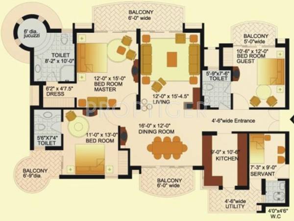 Omaxe The Nile (3BHK+3T (1,900 sq ft) 1900 sq ft) Omaxe The Nile (3BHK+3T (1,900 sq ft) 1900 sq ft)