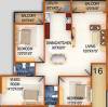 DS DSMAX SILVER WOOD (3BHK+2T (1,615 sq ft) 1615 sq ft)