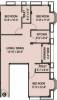 Martin Royal Orchid (3BHK+2T (1,380 sq ft) 1380 sq ft)