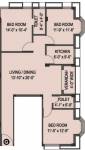 Martin Royal Orchid (3BHK+2T (1,380 sq ft) 1380 sq ft)