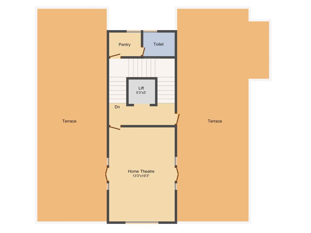 KB Grand (5BHK+5T (6,282 sq ft) 6282 sq ft)