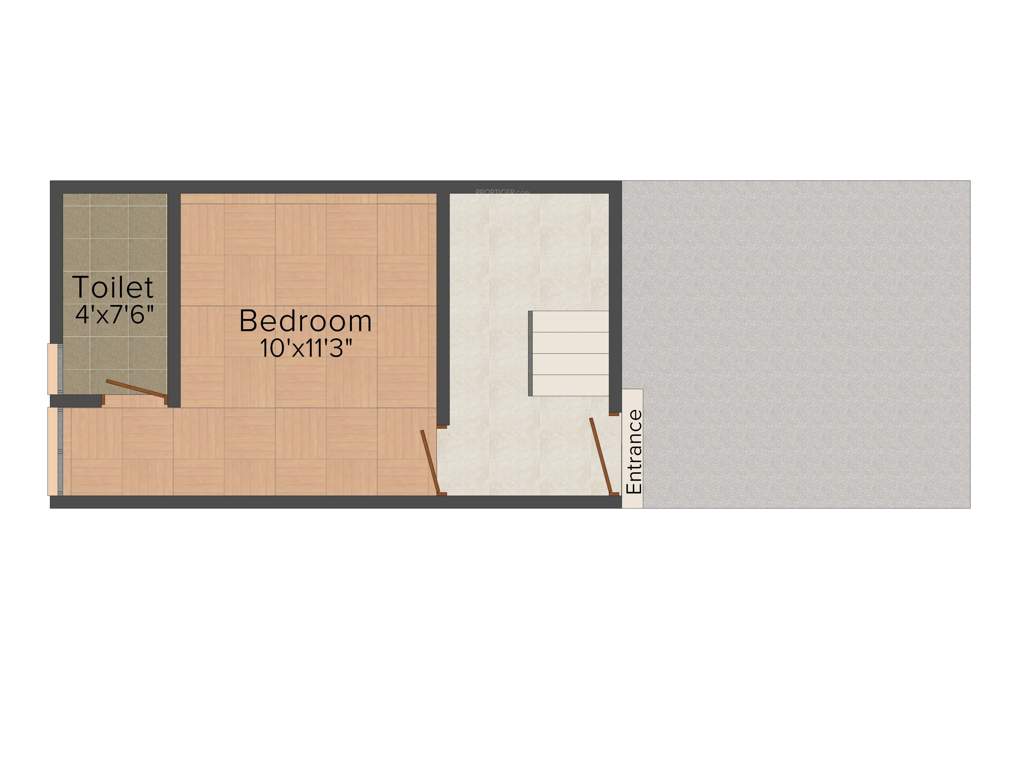 The Nest Njoy (3BHK+3T (1,270 sq ft) 1270 sq ft)