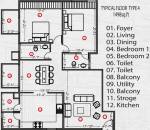 Vibrant Advaitha (2BHK+2T (1,498 sq ft) 1498 sq ft) Vibrant Advaitha (2BHK+2T (1,498 sq ft) 1498 sq ft)