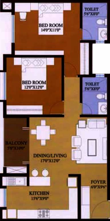 KBL Passion (2BHK+2T (1,210 sq ft) 1210 sq ft) KBL Passion (2BHK+2T (1,210 sq ft) 1210 sq ft)