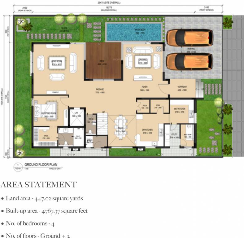 Oorjita Istana (4BHK+4T (4,767 sq ft) 4767 sq ft)
