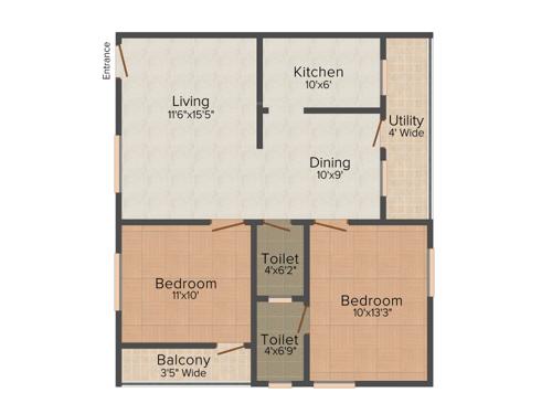 Bhoomatha Sai Durga Enclave (2BHK+2T (1,040 sq ft) 1040 sq ft) Bhoomatha Sai Durga Enclave (2BHK+2T (1,040 sq ft) 1040 sq ft)