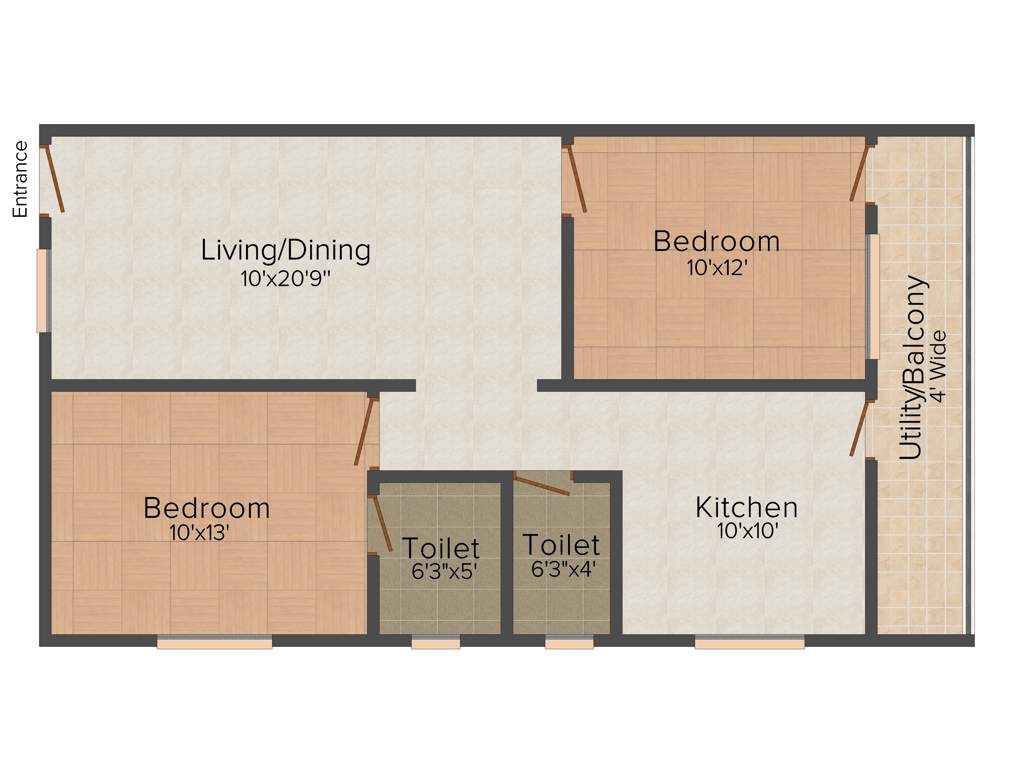 Bhoomatha Sai Durga Enclave (2BHK+2T (1,050 sq ft) 1050 sq ft)