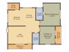 Lalit Herrons (2BHK+2T (1,143 sq ft) 1143 sq ft)