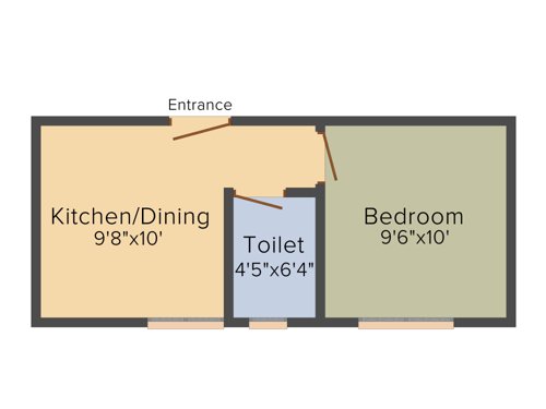 Cancun Canvas (1BHK+1T (362 sq ft) 362 sq ft)