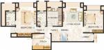 Hiranandani Developers Paloma Floor Plan (2BHK+2T + Study Room)