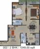 Rotson Park (2BHK+2T (1,048 sq ft) 1048 sq ft)